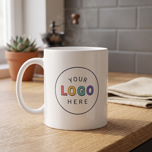 Personalised Company Logo Design Coffee Mug (Creator Uploaded)