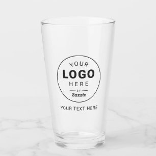 Personalised Company Logo Design Glass