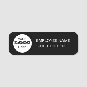 Personalised Company Logo Name Tag