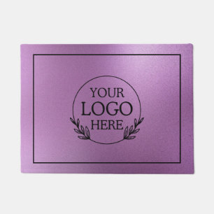 Personalised Company Welcome Mat with Logo Here