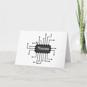 Personalised Computer IC Chip Image Card