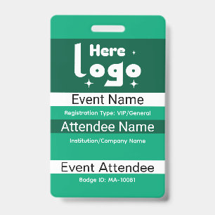 Personalised Conference ID Badge