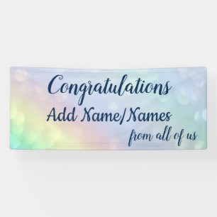 Personalised Congratulations Banner