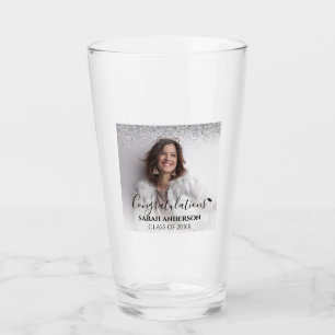 Personalised Congratulations Graduate Glass