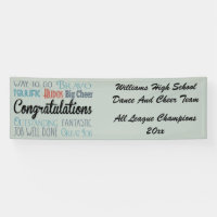 Personalised Congratulations Modern Typography