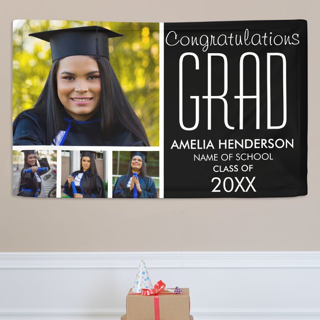 Personalised Congratulations Photo Graduation Bann Banner (Creator Uploaded)