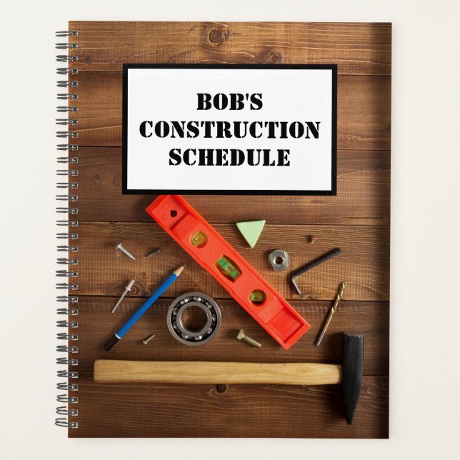 Personalised Construction/Remodeling Planner (Front)