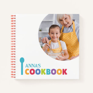 Personalised Cookbook (Your Photo) Notebook