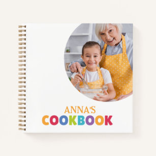 Personalised Cookbook (Your Photo) Notebook