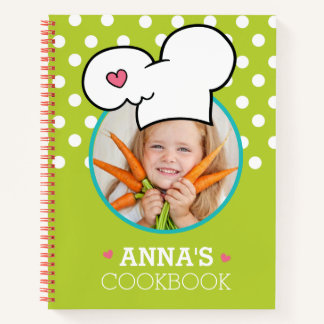 Personalised Cookbook (Your Photo) Recipe Notebook