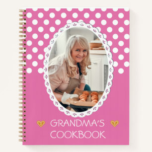 Personalised Cookbook (Your Photo) Recipe Notebook