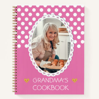 Personalised Cookbook (Your Photo) Recipe Notebook