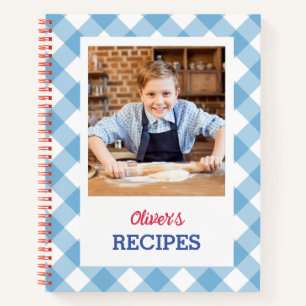 Personalised Cookbook (Your Photo) Recipe Notebook