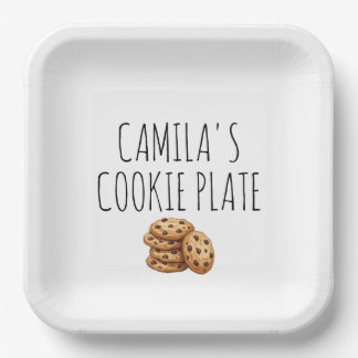 Personalised Cookie Plate