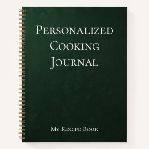 Personalised Cooking Journal