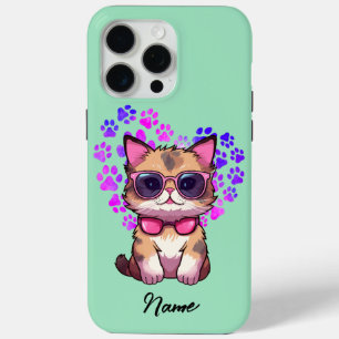 Personalised Cool Cat in Sunglasses Case