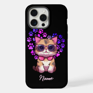 Personalised Cool Cat in Sunglasses Case
