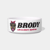 Personalised Cool Rottweiler Dog Lover Custom Name