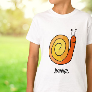 Personalised Cool Snail T-Shirt