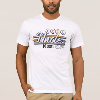 Personalised Cool uncle club T-Shirt
