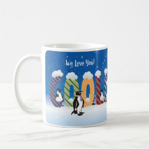 Personalised Coolest Dad Penguin Father's Day Gift Coffee Mug