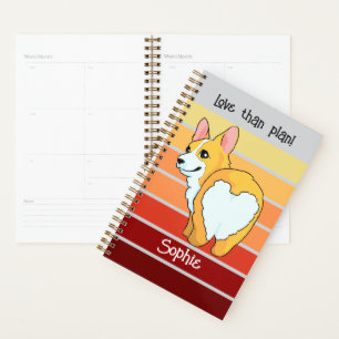 Personalised Corgi Journal -Planner Planner