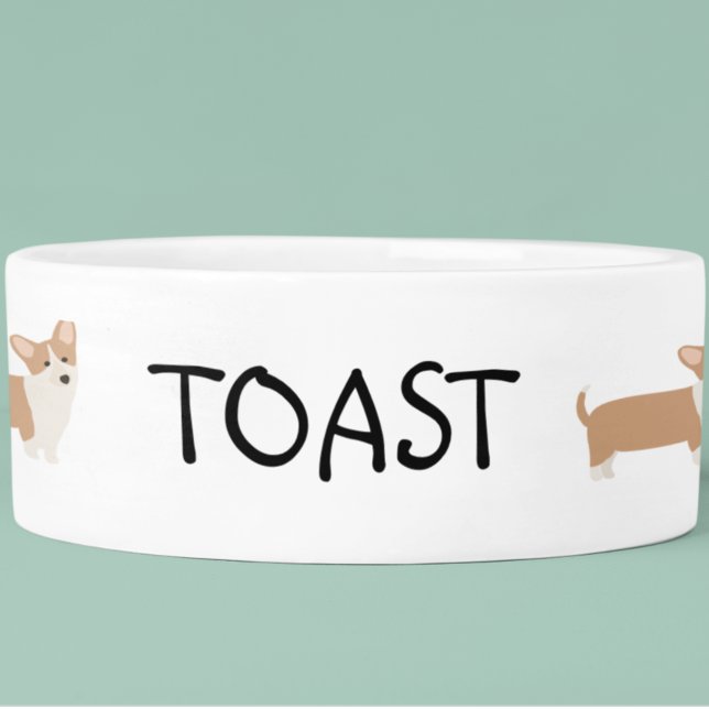 Personalised Corgi Lover Bowl (Creator Uploaded)