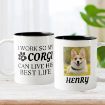Personalised Corgi Photo Gift for Dog Lovers