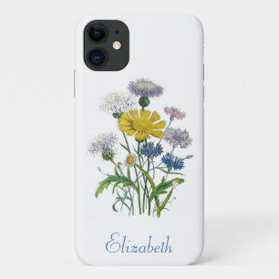 Personalised Cornflowers Case-Mate iPhone Case