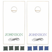 Personalised cornhole set