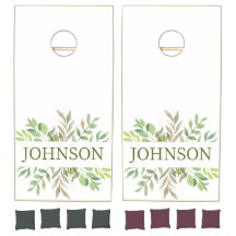 Personalised cornhole set