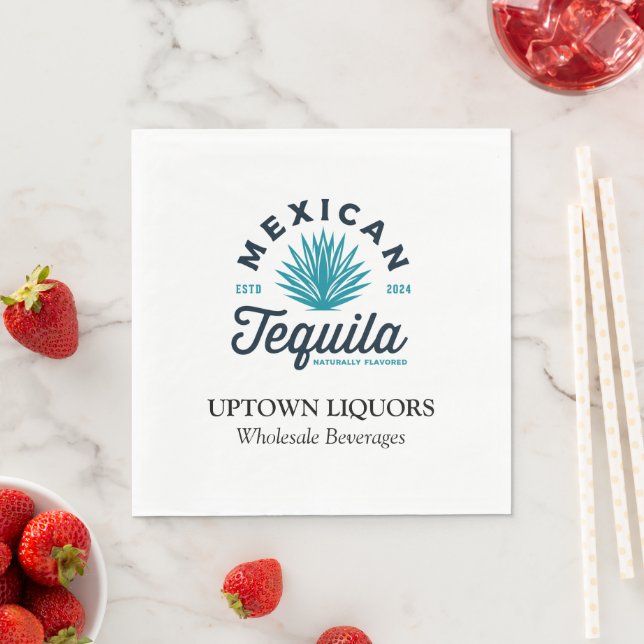 Personalised Corporate Branded Paper Napkin (Insitu)