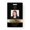 Personalised Corporate Employee Gold Black ID