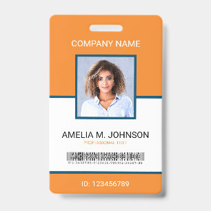 Personalised Corporate Employee Photo ID Badge