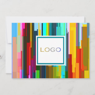 Personalised Corporate Logo and Signatures Card