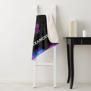 Personalised Cosmic Bubble Flow Sherpa Blanket