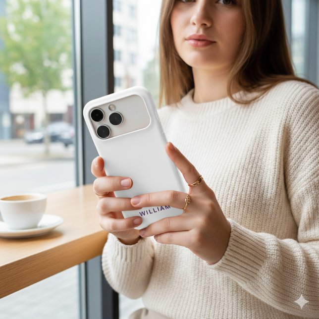 Personalised Cosmic Orange iPhone Case with Custom (Creator Uploaded)