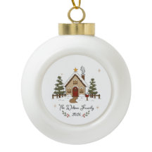 Personalised Cosy Christmas Cottage