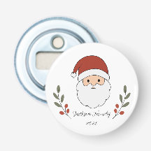 Personalised Cosy Santa Christmas