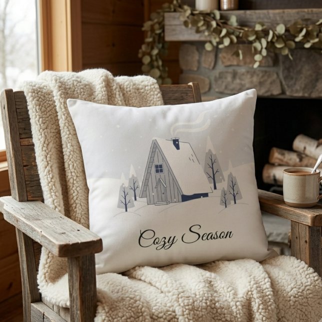Personalised Cosy Season Cushion (Creator Uploaded)