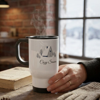 personalised Cosy Season Travel Mug