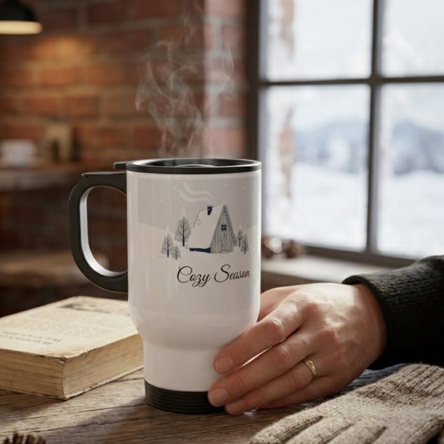 personalised Cosy Season  Travel Mug (Creator Uploaded)
