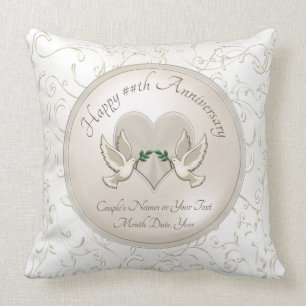 Personalised Cotton Anniversary Gift Ideas, Pillow