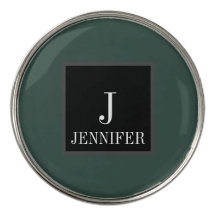 Personalised Country Club Green Monogram