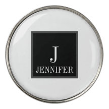 Personalised Country Club White Monogram
