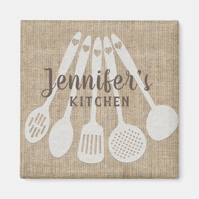 Personalised Country Kitchen Magnet (Front)