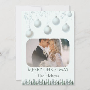 Personalised Couple Christmas Photo Card