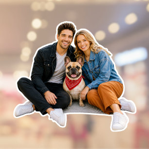 Personalised Couple Cutout Photo