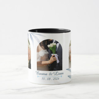 Personalised Couple Mug with Photo & Names