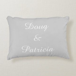 Personalised Couple Names Decorative Cushion
